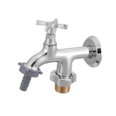 Imagem de Torneira para Tanque de Parede com Saída para Máquina 1131 Linha Soluz Cromado Meber