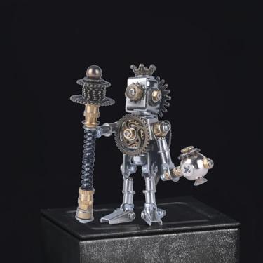 Imagem de Quebra-cabeça de metal 3D para adultos, kit de modelo de metal, quebra-cabeça 3D combinável, quebra-cabeça de santo mecânico 3D, montagem DIY divertida - o melhor presente para homens (Santo Senhor