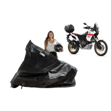 Imagem de Capa Protetora Moto Yamaha Tenere 700 com Baú - Kahawai, Preto