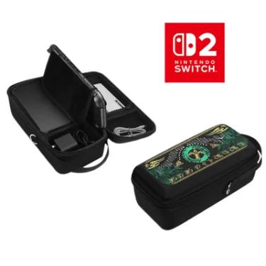 Imagem de Maleta Transporte Zelda Nintendo Switch 2 Portátil Ns2 Bolsa Bag Proteção Link