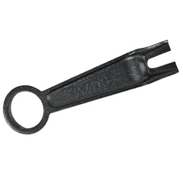 Imagem de RJIALIQF 1307419A Bolt On Andiron Compatível com Vermont Castings Wood Stoves Substituição Defiant Encore 2140 0028 2190 2550 fogões a lenha