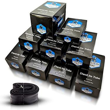 Imagem de Tubos de bicicleta para estrada, montanha ou crianças | Pneus de estrada 700c | 26, 27,5, 27,5 plus, ou 29 polegadas Pneus de montanha | Pneus de crianças de 12 ou 14 polegadas | Escolha o tamanho do tubo e tipo de válvula | Durolite, 12 x 1.75-2.125 SCHRADER 1-Pack