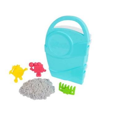 Imagem de Massinha de Areia Splash Kinetic Sand  - com Acessórios Sunny Brinqued
