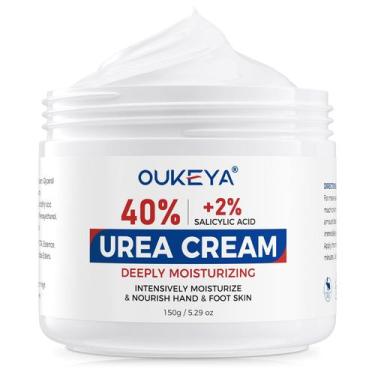 Imagem de Creme OUKEYA Urea 40% com 2% de ácido salicílico para pés 150mL
