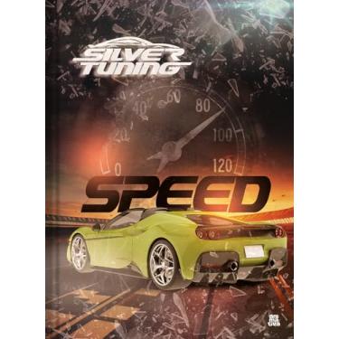 Imagem de Caderno Brochura 1/4 Pequeno, Animativa, Capa Dura, Silver Tuning, 48 Folhas, Pacote com 10
