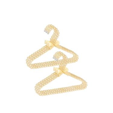 Imagem de CONCEPTS 6 cabides de pérola para bebês meninas e mulheres, conjunto de cabides decorativos de armário para berçário, vestidos de casamento, roupas infantis, ocasiões especiais, sessões de fotos e