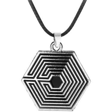 Imagem de PRINCESS CUTENESS STORE Colar com pingente de semideus da Batalha do Labirinto Percy Jackson Maze Runner Annabeth Chase, Zinco, Sem Pedra Preciosa