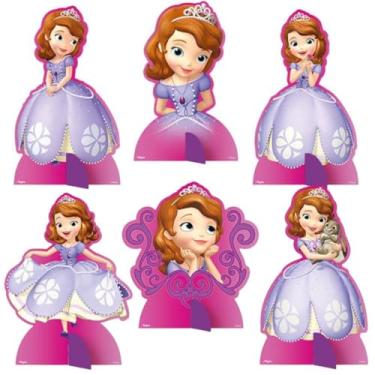 Imagem de DECORACAO DE MESA SOFIA THE FIRST 06 un.