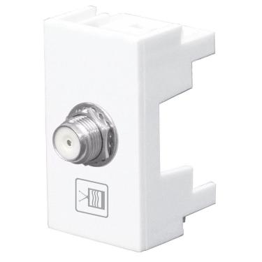 Imagem de Módulo Tomada para Antena de TV Coaxial de 75 ohms Modulare - 0109 - FAME