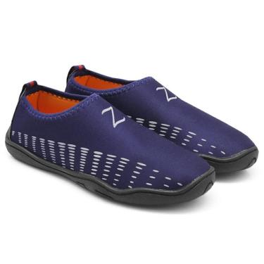 Imagem de Sapatilha Aquática/náutica/pesca/stand-up/ Capoeira/pilates Azul 420 - ACQUAAZUL420-Unissex