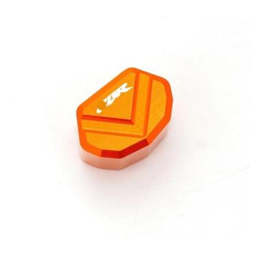Imagem de BYYINGSUS Compatível com CBR 600RR 1000RR CB500X CB500F CB650R CBR650R CB1100 CBR 954RR 900RR Mototcycle CNC Switch Button Turn Signal Key Cap (CBR-Orange)