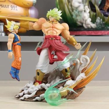 Imagem de Dragon Ball Broli Vs Goku Figuras Anime, Super Saiyan Broly