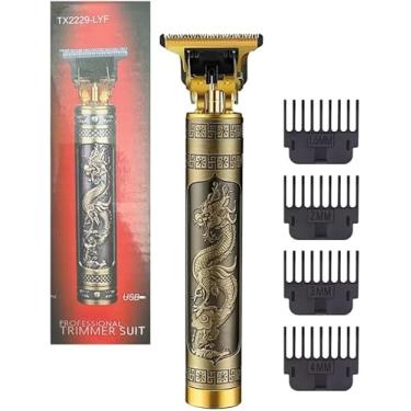 Imagem de Máquina de Barbear e Cortar Cabelo Recarregável Sem Fio Dragão T-Blade XLS TX2229-QH