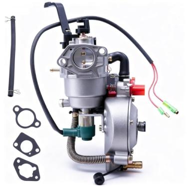 Imagem de DVBB Kit De Conversão Carburador Gerador Triplo 389 Cc E 420 Cc, Gás Para Glp, Gnc, Compatível Com Combustível Predator Champion Duromax Honda 301 Gx390, 4,5-5,5 Kw, Afogador Manual