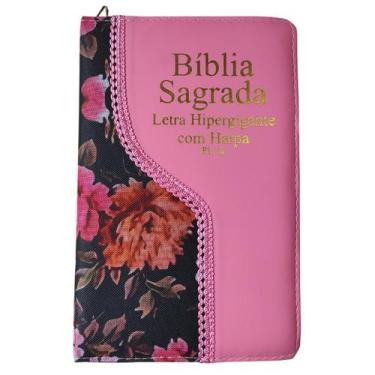 Imagem de Bíblia Hiper Gigante PLUS Harpa Zíper Índice Almeida Corrigida ARC Pal