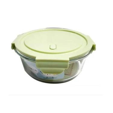 Imagem de Glass Tupperware Taper 3 divisões 900mL para armazenamento de alimento