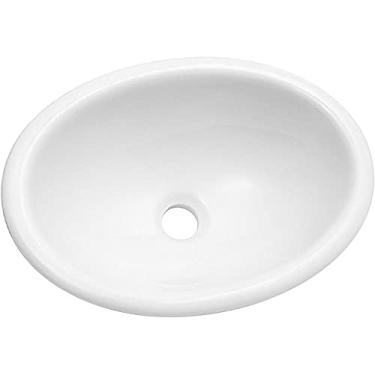 Imagem de Cuba de Sobrepor Oval 44,5x32,5cm Branca