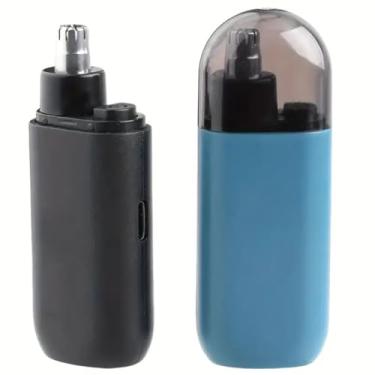 Imagem de Aparador de Pelos Nariz e Orelha Profissional Sem Dor Recarregável USB Portátil Multiuso Rápido e Fácil Lâmina Aço Inoxidável Com Alta Eficiência e Segurança [Valuance] Premium(ALEATORIO)
