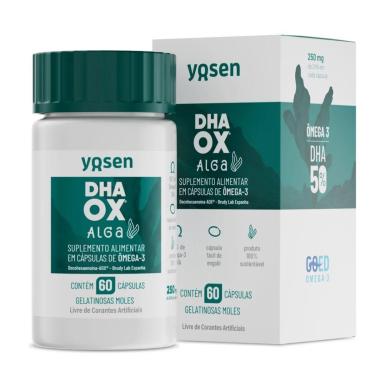 Imagem de DHA OX Alga - 60 Cápsulas - Yosen-Masculino