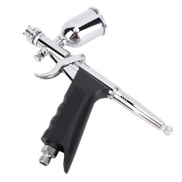 Imagem de Generic Kit de Aerógrafo, Conjunto de Alimentação por Gravidade de Ação Dupla para Pistolas de Aerógrafo Com Bico de Liberação Rápida de 0,3 Mm Suprimentos de Arte para Pintura de Copo