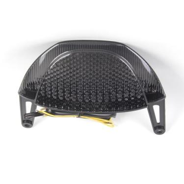 Imagem de Lanterna traseira de LED transparente Arashi para Honda CBR600RR 2009-2012 Acima da conversão de escape, luz traseira de freio de seta, acessórios de substituição de motocicleta integrados