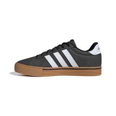 Imagem de adidas Tênis unissex adulto Daily 4.0, Preto/Branco/Goma, 36 BR