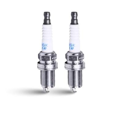 Imagem de Kit 2 Velas de Ignição IZFR5G Lazer Iridium NGK para Motores de Popa Mercury Optimax