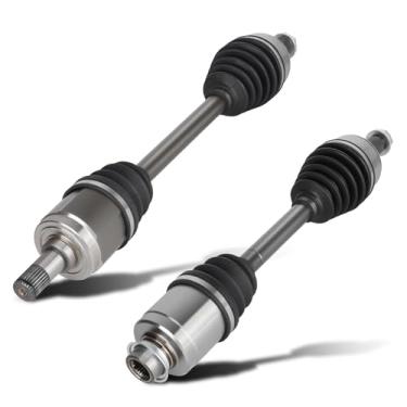 Imagem de 1 par de conjunto de eixo CV dianteiro esquerdo e direito serve para Acura TSX 2.4L 2009-2013, serve para Honda Accord 2.4L 2008-12, para Accord 2.4L 2013-2014 / Civic 1.8L 2014 (apenas manual Trans)