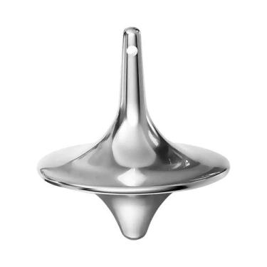 Imagem de Trompete De Metal Prateado Para Crianças, Brinquedo Antiestresse, Tote