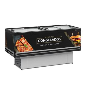Imagem de Ilha para Congelados Gelopar Standart 520 Litros Preto 127V GESV-190 R