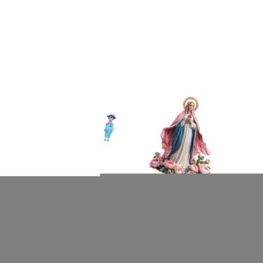 Imagem de Fenteer Estatueta de Gueixa Kabuki Asiática com Quimono, Ornamento Decorativo de Mesa Independente para Aniversário, Casa de Campo, Quarto, Casa de Bonecas, a