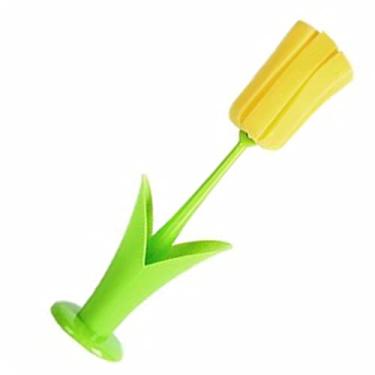 Imagem de Zerodis Limpador de Escova de Esponja, Jardinagem Doméstica, Suprimentos de Limpeza Doméstica, Suprimentos de Limpeza e Limpador Versátil de Garrafas e Copos para Cozinha, de Garrafas de bebê e