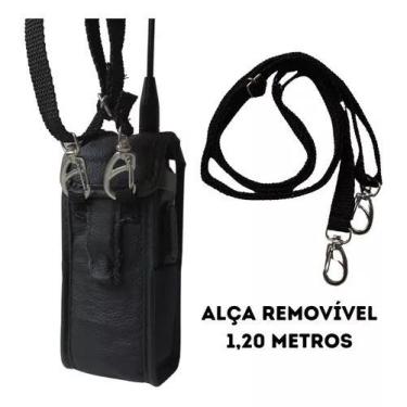 Imagem de Capa Couro Super Protetora P/ Rádio Baofeng Uv21 Pro