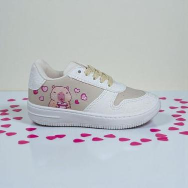 Imagem de Tênis Infantil Feminino 28 Ao 36 Capivara Conforto Qualidade Ref MP254