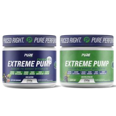 Imagem de Kit Pré Treino Pump Night + Extreme Pump Pure Athletic