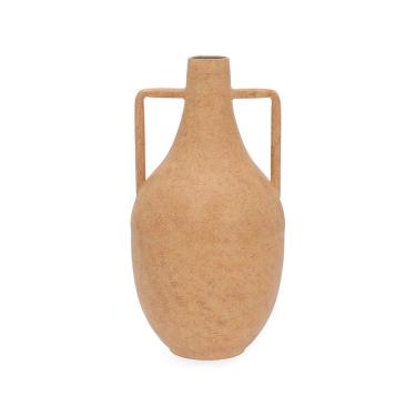 Imagem de Vaso Decorativo em Metal Bege 40cm 18943 Mart