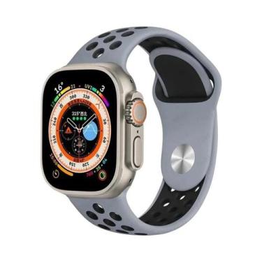 Imagem de Pulseiras De Silicone Esportivas De 42mm E 46mm Para Apple Watch Serie