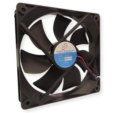 Imagem de Mini Ventilador 12025S-12 Cooler 12V D121 AsaFan 120mm Sleeve Durabili