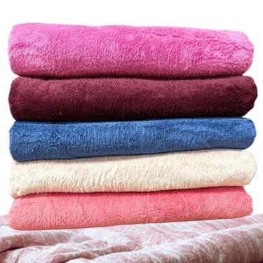 Imagem de Manta Casal Lisa 2,00x1,80m – Cobertor Leve e Aconchegante para Sofá ou Cama (LisaFeminina)