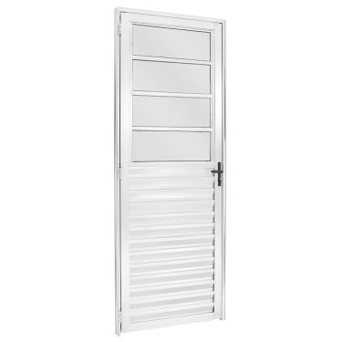 Imagem de Porta Basculante Esquerda Vidro Mini Boreal 210x80cm Ecosul Esquadrisul