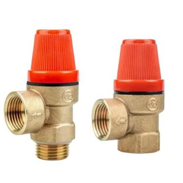 Imagem de Válvula De Segurança De Latão De 1/2 Polegada Para Aquecedor Solar De 