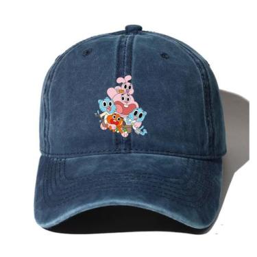 Imagem de Boné de beisebol Amazing Worlds Of Gumballs Anime para crianças - yiwe