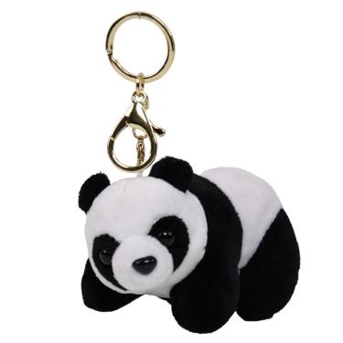 Imagem de Pingente de chaveiro de boneca de pelúcia Panda 10,5 cm