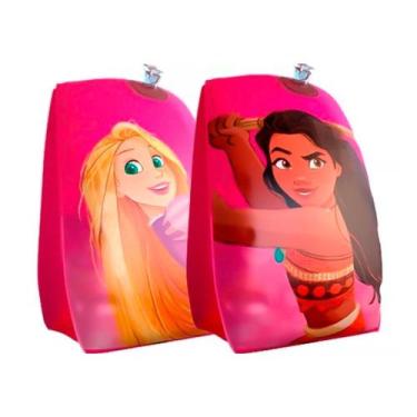 Imagem de Boia Inflável De Braços Infantil Princesas 23x14cm Bestway
