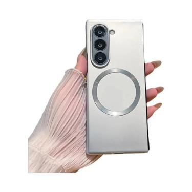 Imagem de Capa Magnética Ultra Fina Com Pintura Metálica Para Samsung Z Fold 7 6