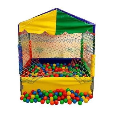 Imagem de Piscina de Bolinhas Infantil Casinha 1,0m Premium