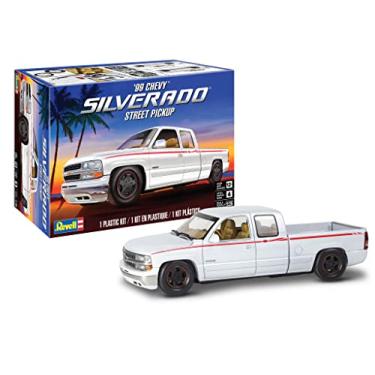 Imagem de Revell Kit De Modelo Nível 4 1999 Chevrolet Silverado Street Pickup Truck Escala 1/25 Por
