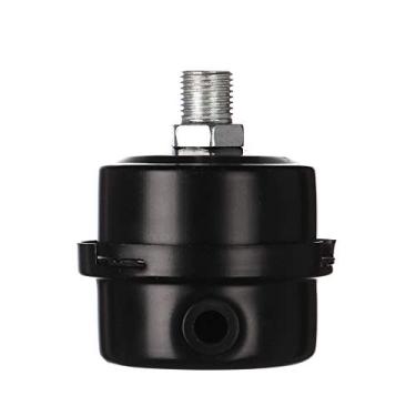 Imagem de Filtro de entrada de metal silenciador de compressor de ar portátil para sistemas sem óleo (12,5 mm)