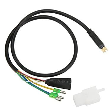 Imagem de Tnfeeon Cabo de Conversão de Motor de 9 Pinos, Conector à Prova d'água para Bicicletas Elétricas, Extensão de 600 Mm para Motores de 250 W-500 W