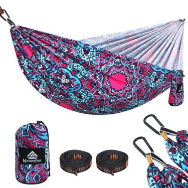 Imagem de Hamaca NATUREFUN Ultra Ligera para Camping y Viaje, Capacidad de 300 k